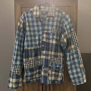 Ralph Lauren Classic Fit Indigo Patchwork Workshirt